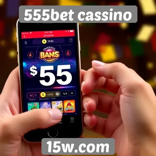 Acessibilidade do 555bet cassino em dispositivos móveis