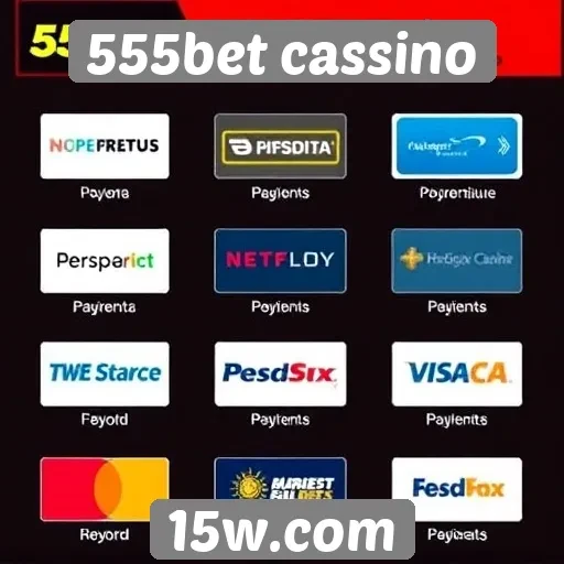Métodos de pagamento aceitos pelo 555bet cassino